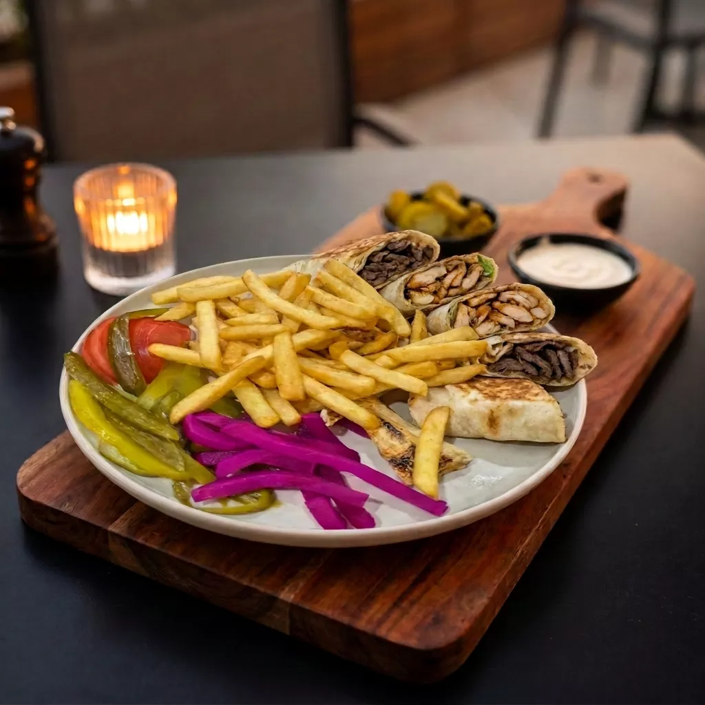 Shawarma Plate Mixed